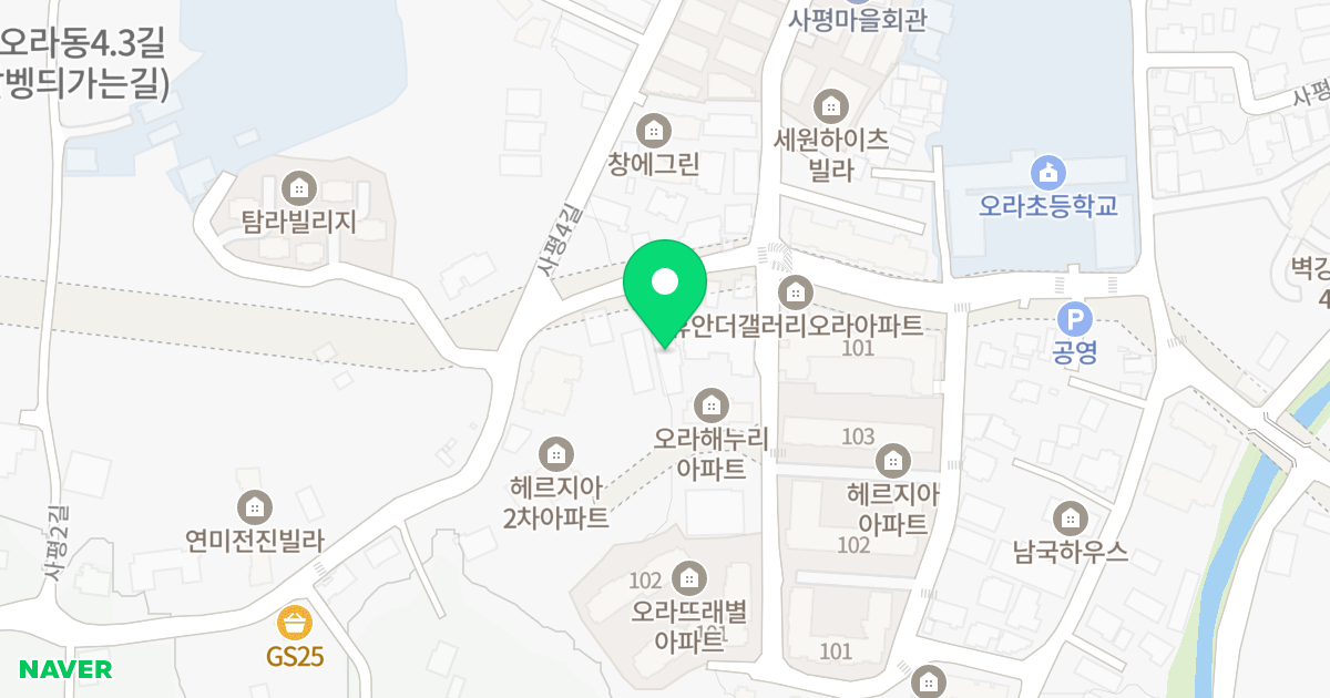 혜림 위더스빌 위치 지도 - 제주특별자치도 제주시 연사길 67