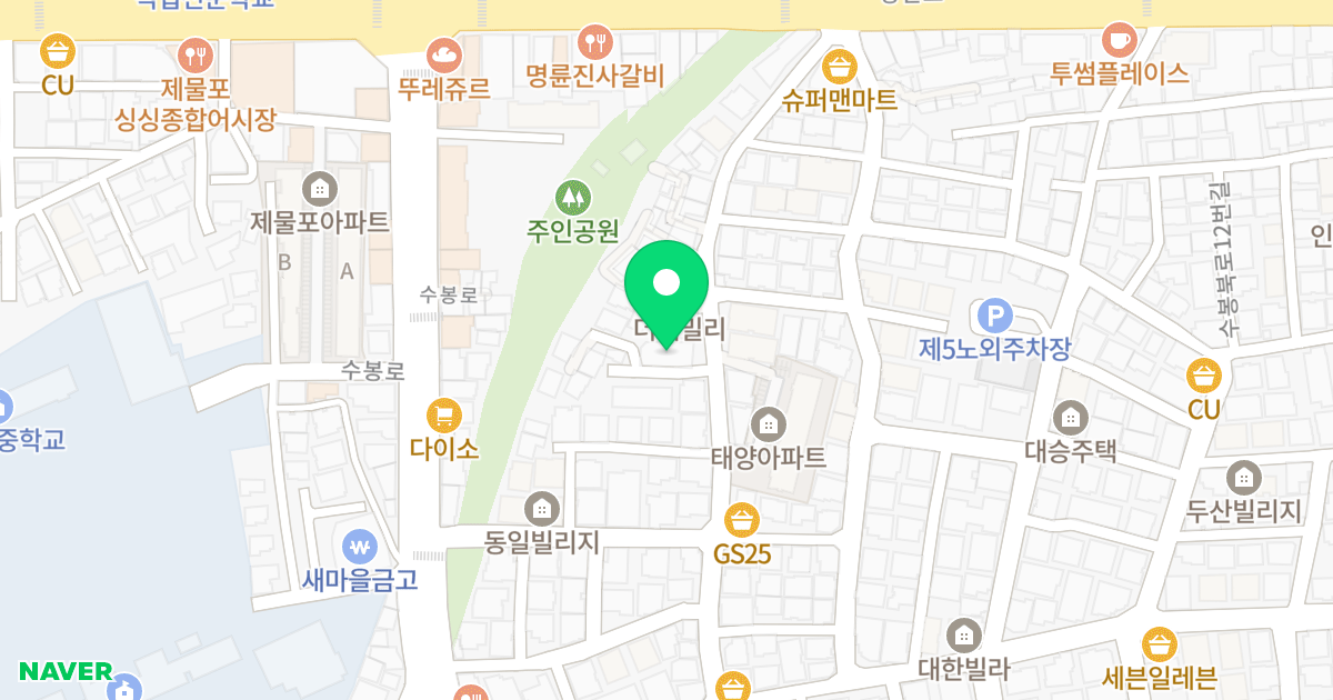 마이해피홈타운 위치 지도 - 인천광역시 미추홀구 경인로142번길 32
