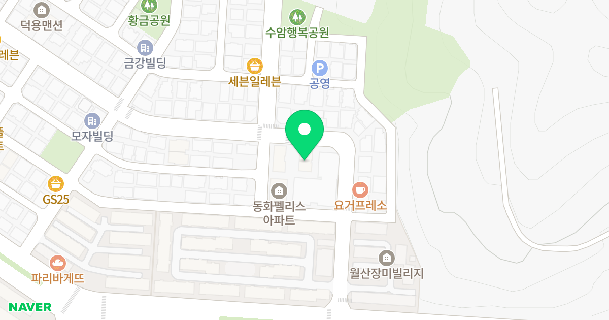 오성푸르메 위치 지도 - 경기도 안산시 단원구 보화로 42