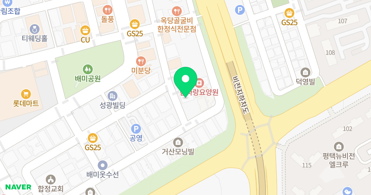 (974-12) 위치 지도 - 경기도 평택시 평택5로34번길 53