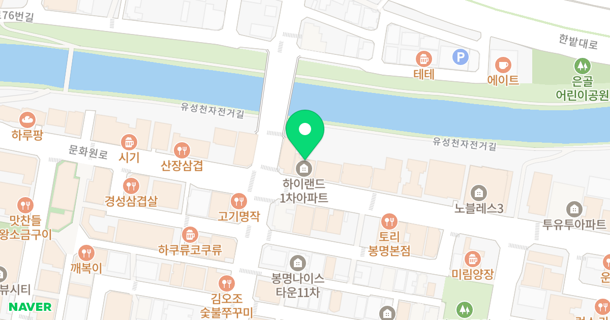 (640-2) 위치 지도 - 대전광역시 유성구 문화원로 107