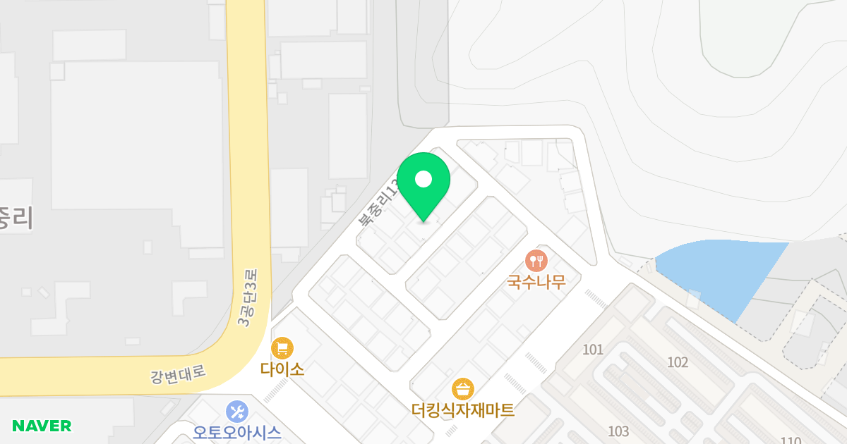 ACROTEL 위치 지도 - 경상북도 칠곡군 석적읍 북중리13길 36-6