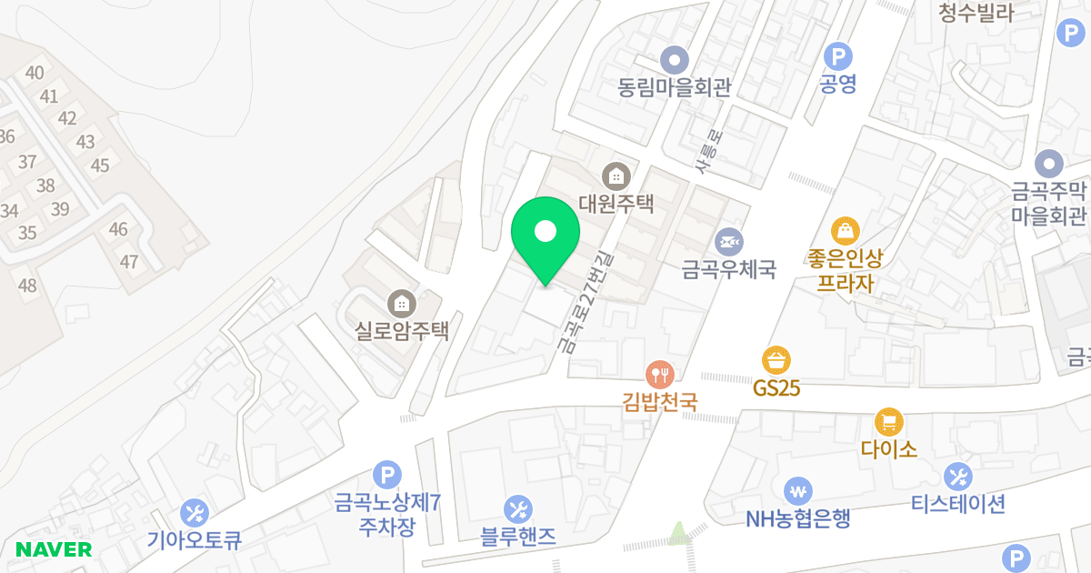 스타펠리스 위치 지도 - 경기도 남양주시 금곡로27번길 3