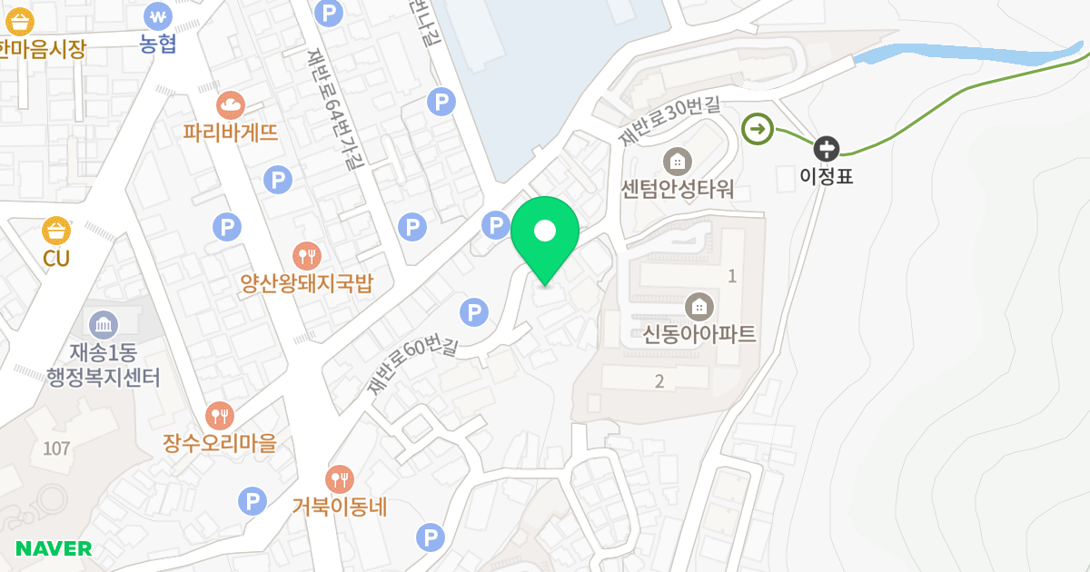 송완아트c동 위치 지도 - 부산광역시 해운대구