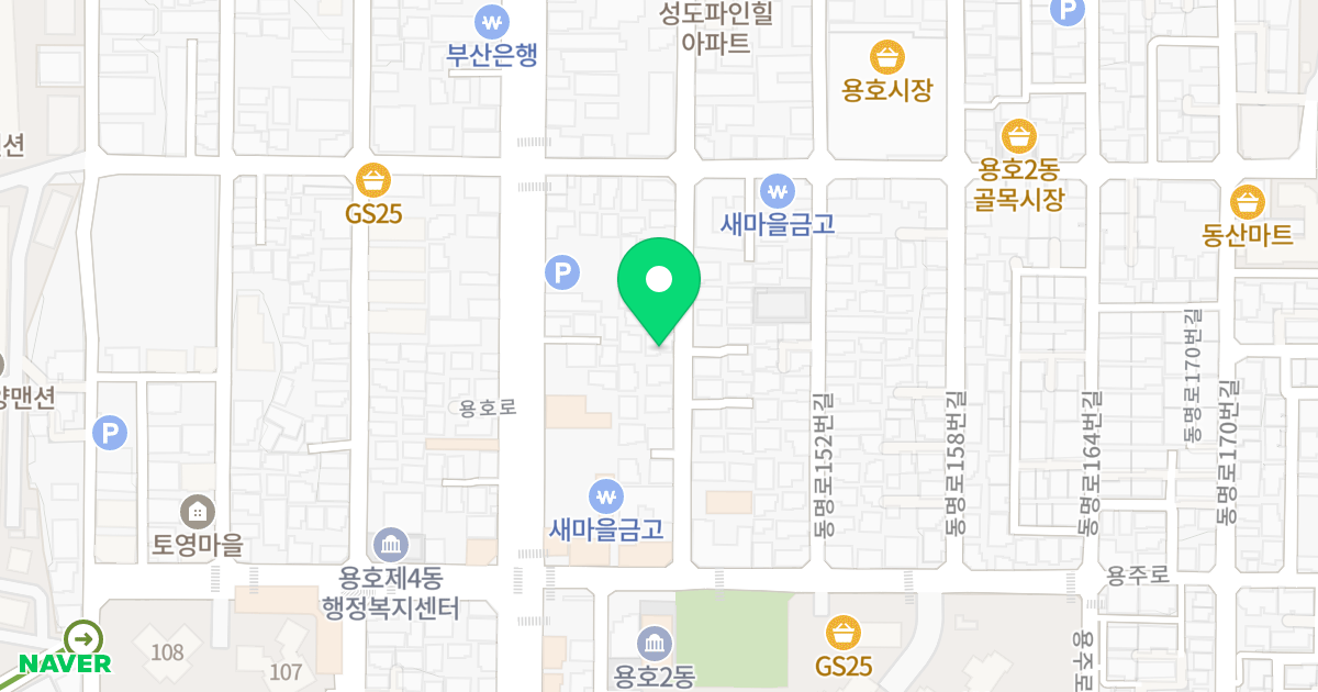 (532-49) 위치 지도 - 부산광역시 남구 동명로146번길 122