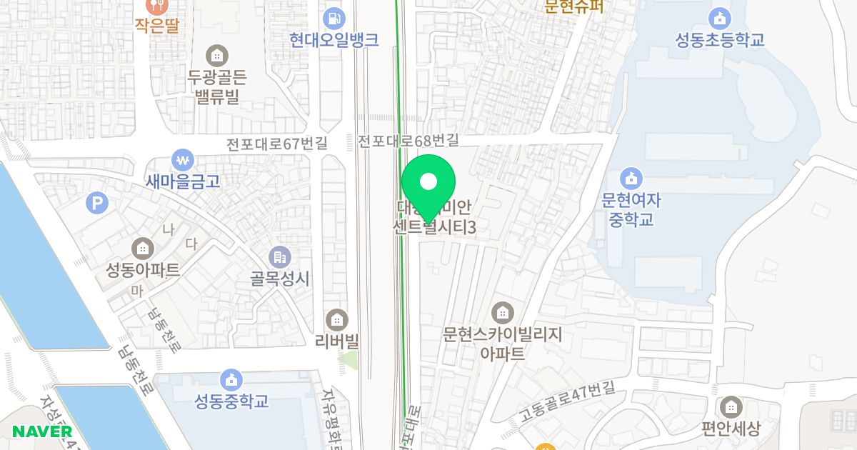 성신탑빌 위치 지도 - 부산광역시 남구 전포대로 62
