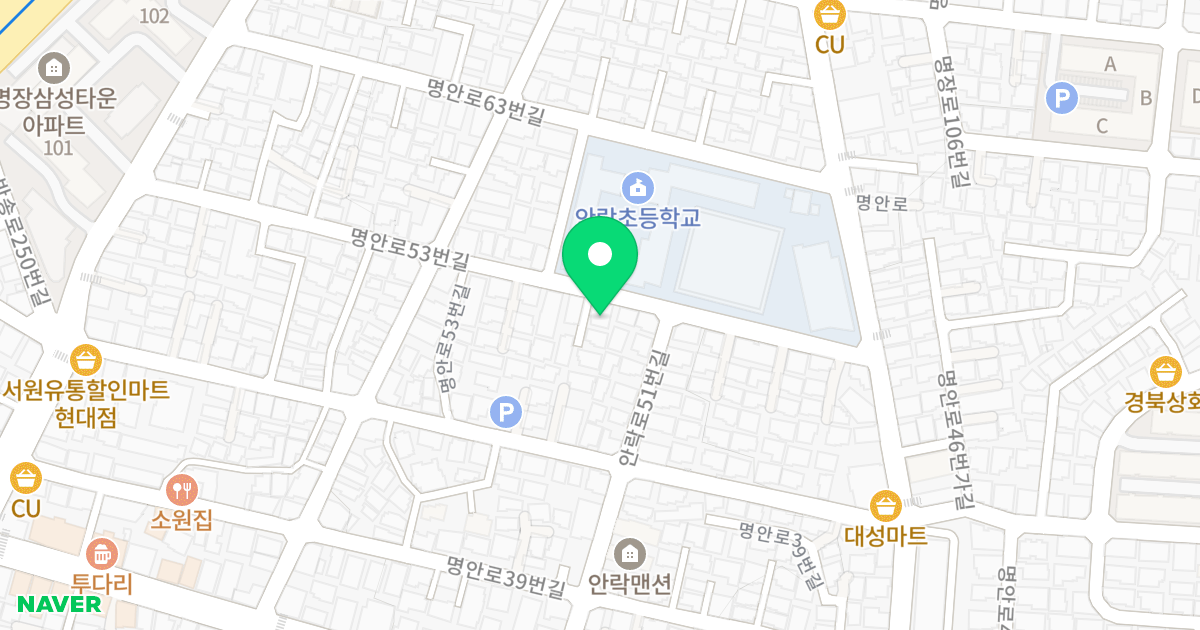 캐슬빌 위치 지도 - 부산광역시 동래구 명안로53번길 29