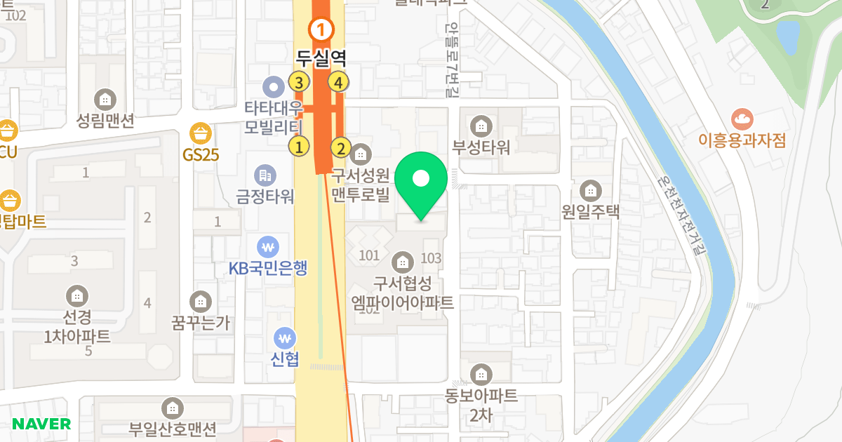 아름베스트빌3차 위치 지도 - 부산광역시 금정구 안뜰로7번길 21