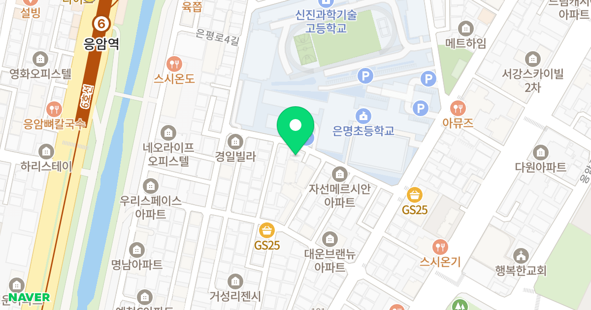 (118-24) 위치 지도 - 서울특별시 은평구 은평로4길 21-10