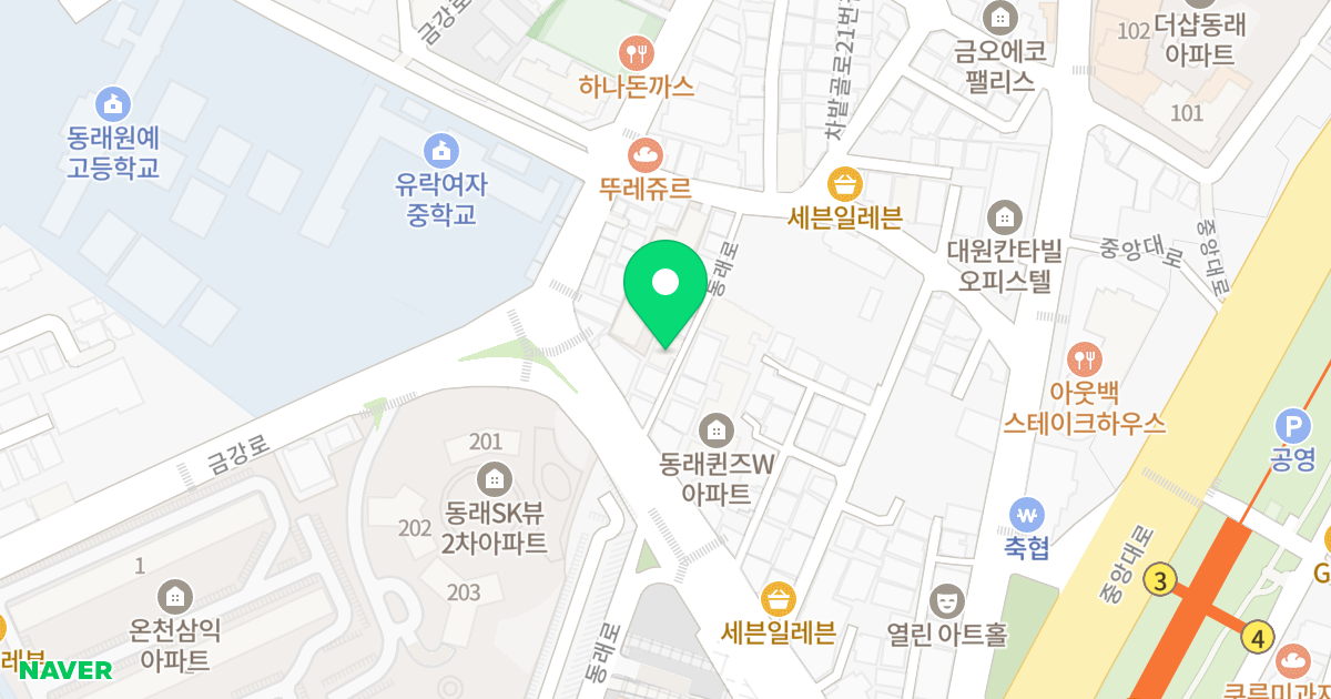 (478-11) 위치 지도 - 부산광역시 동래구 동래로 7-9