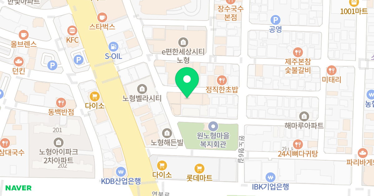 에코제니 위치 지도 - 제주특별자치도 제주시 원노형2길 29-2