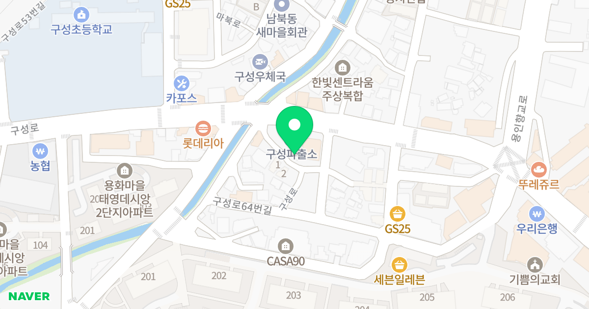 (375-5) 위치 지도 - 경기도 용인시 기흥구