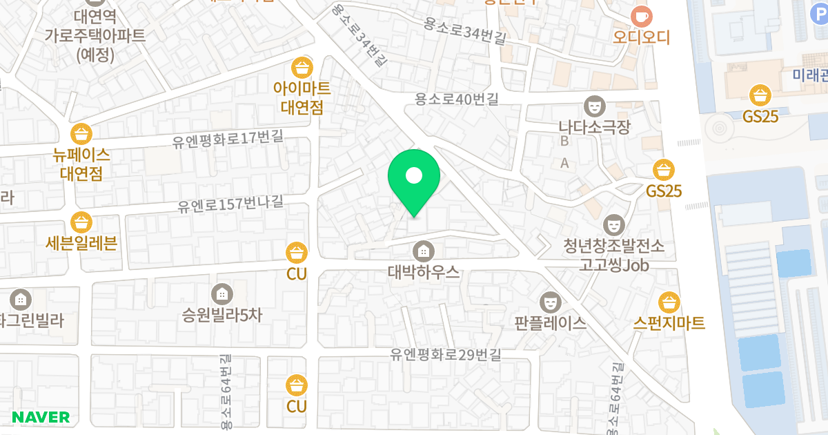 (909-2) 위치 지도 - 부산광역시 남구 수영로266번길 98-14