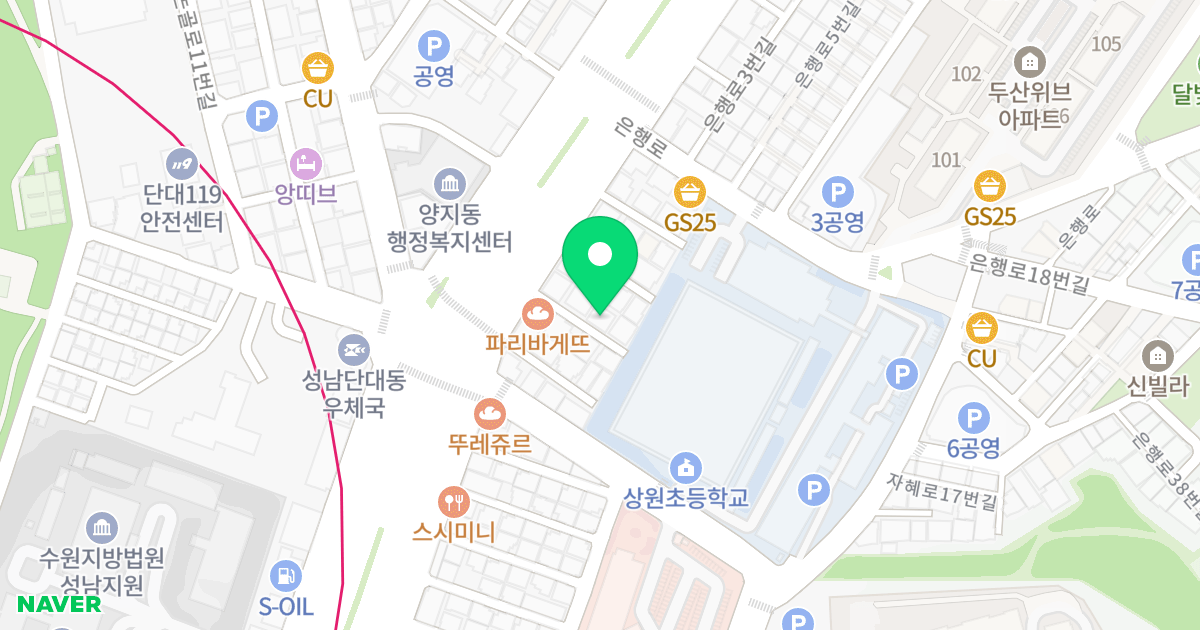 스마트빌 위치 지도 - 경기도 성남시 중원구 산성대로 482-3