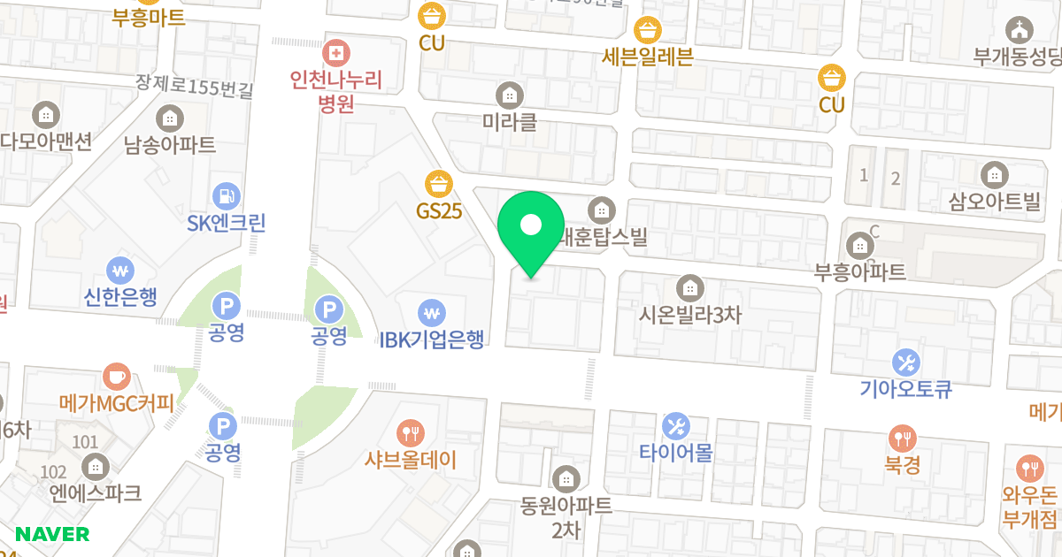 노블레스2 위치 지도 - 인천광역시 부평구