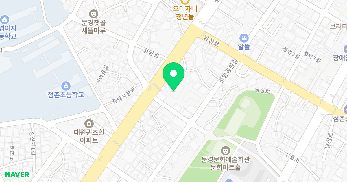대원퀸스힐2차 위치 지도 - 경상북도 문경시