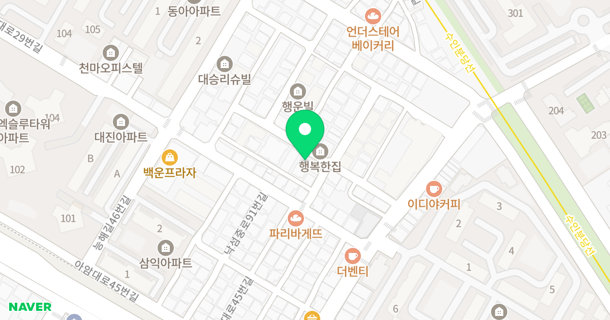 미소가 8차 위치 지도 - 인천광역시 미추홀구 낙섬중로105번길 19
