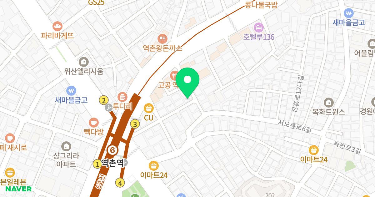 동명홈타운 위치 지도 - 서울특별시 은평구 서오릉로 64-15