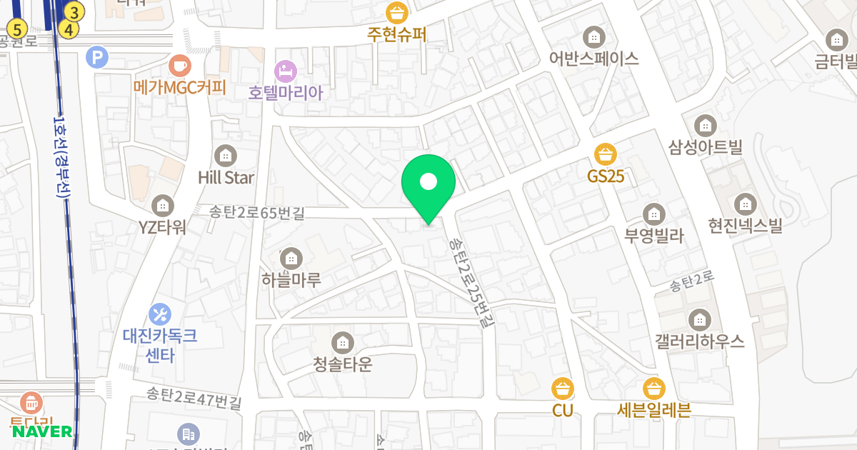 (843-23) 위치 지도 - 경기도 평택시 송탄2로65번길 23