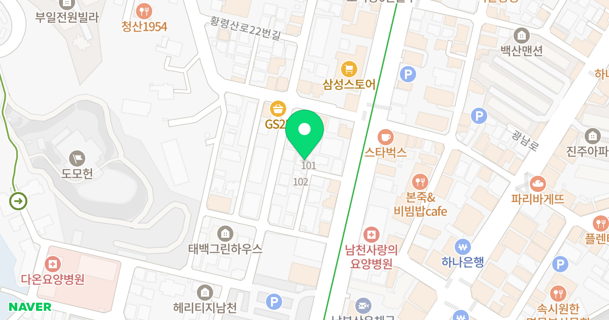 WAVE HILL 101 위치 지도 - 부산광역시 수영구 수영로451번길 8-11