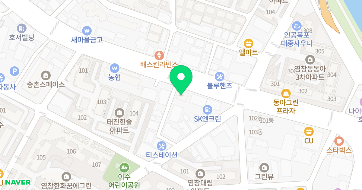DH팰리스 위치 지도 - 서울특별시 강서구 양천로 714-1