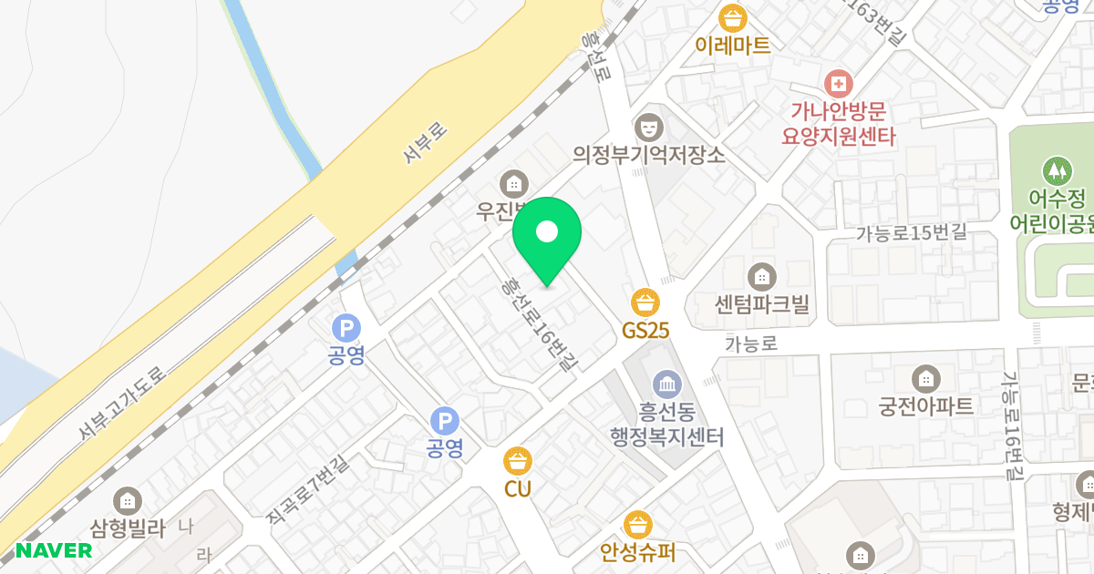 (689-5) 위치 지도 - 경기도 의정부시 흥선로16번길 6-9