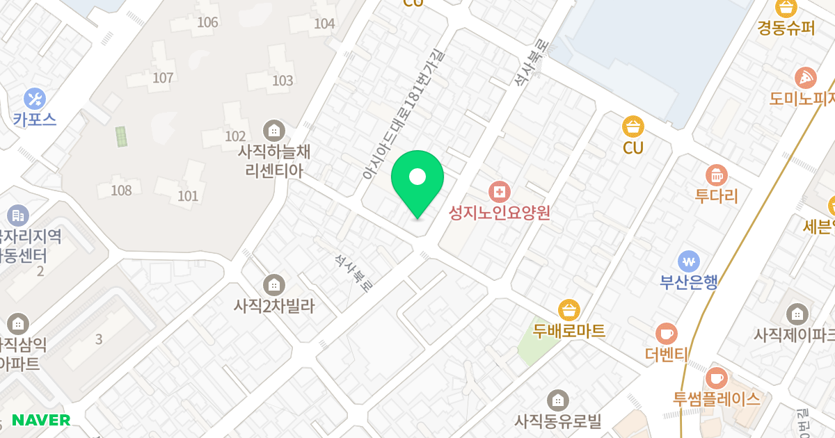 루아219 위치 지도 - 부산광역시 동래구 아시아드대로181번길 42