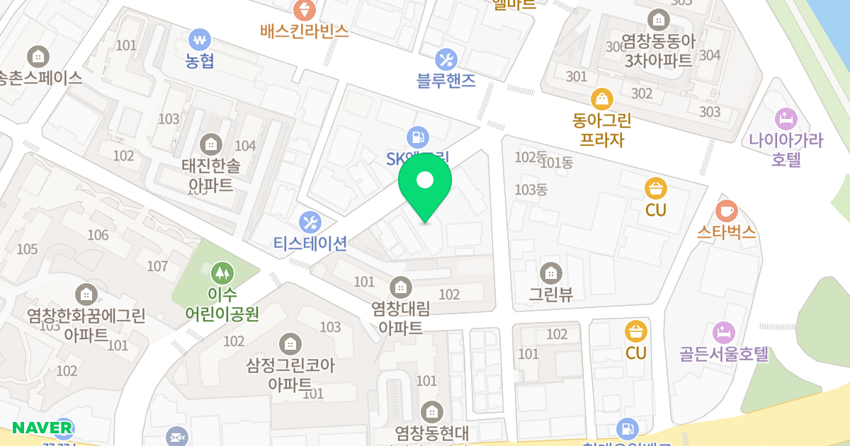목동더채움 위치 지도 - 서울특별시 강서구 공항대로75길 54