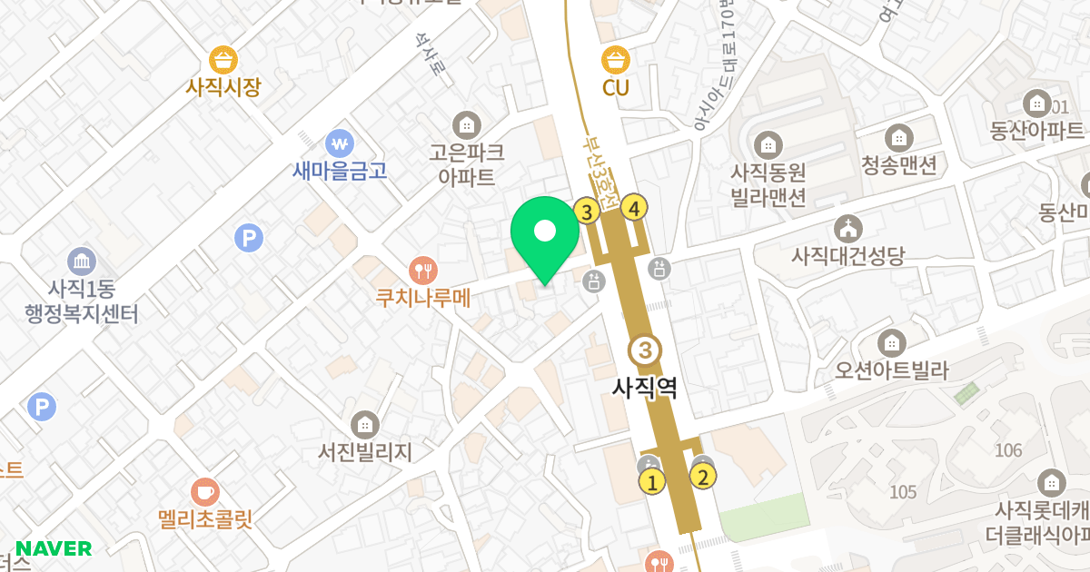 명화하우스 위치 지도 - 부산광역시 동래구 아시아드대로163번길 7