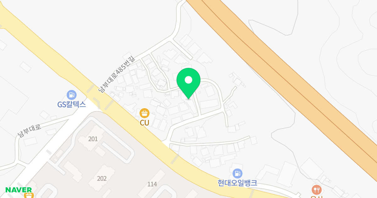 골드키 하임 위치 지도 - 경기도 오산시 남부대로485번길 20