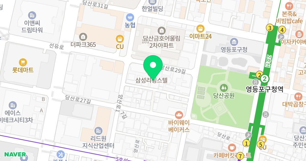 파인하임 위치 지도 - 서울특별시 영등포구 양산로17길 14-13