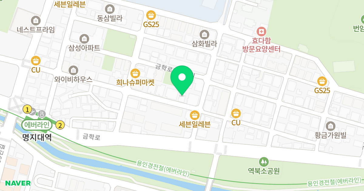 (386-5) 위치 지도 - 경기도 용인시 처인구 금학로265번길 5-4
