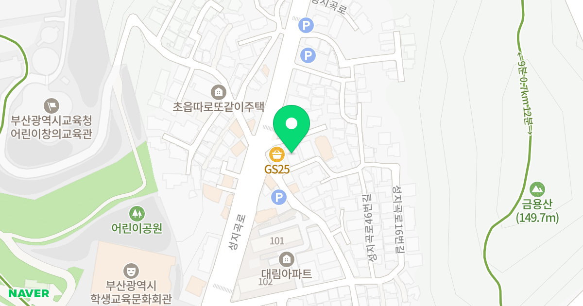 행복리치빌3차 위치 지도 - 부산광역시 부산진구 월드컵대로472번길 66-5