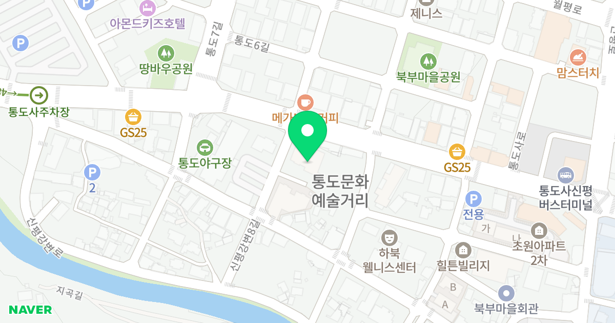 미소드리움 2차 위치 지도 - 경상남도 양산시 하북면