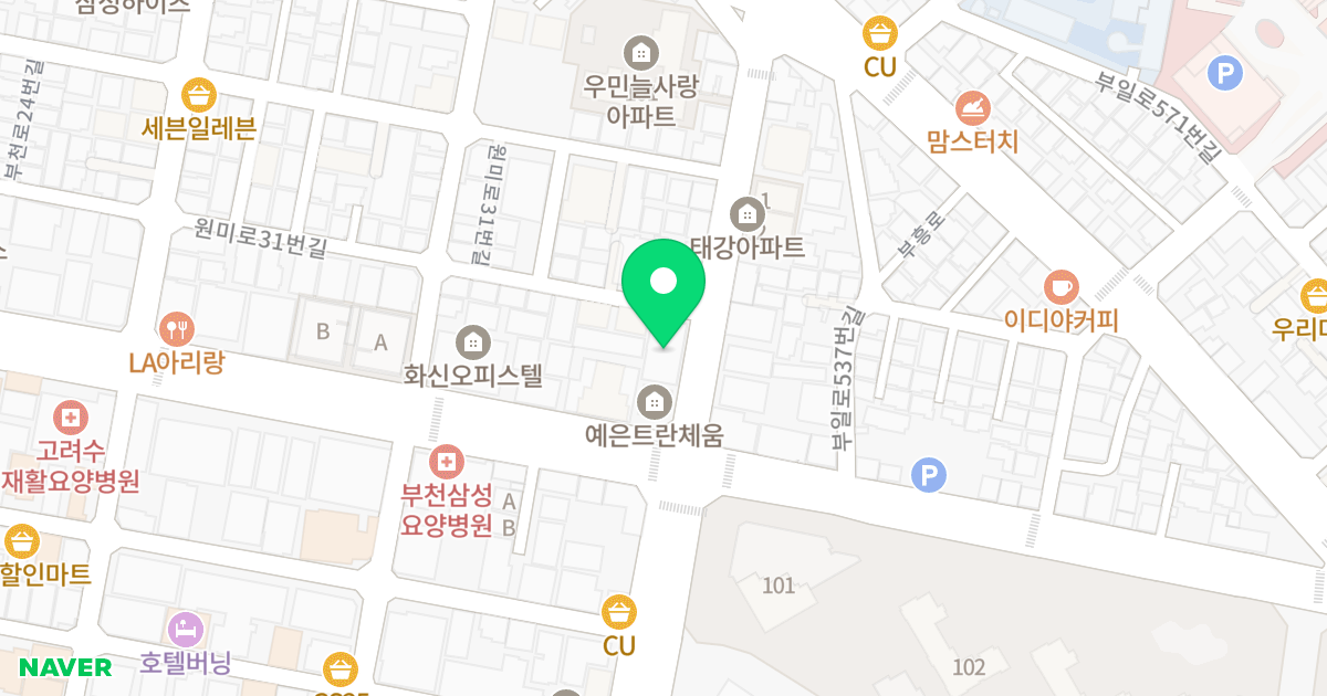 임프레스팰리스 위치 지도 - 경기도 부천시 원미구  31