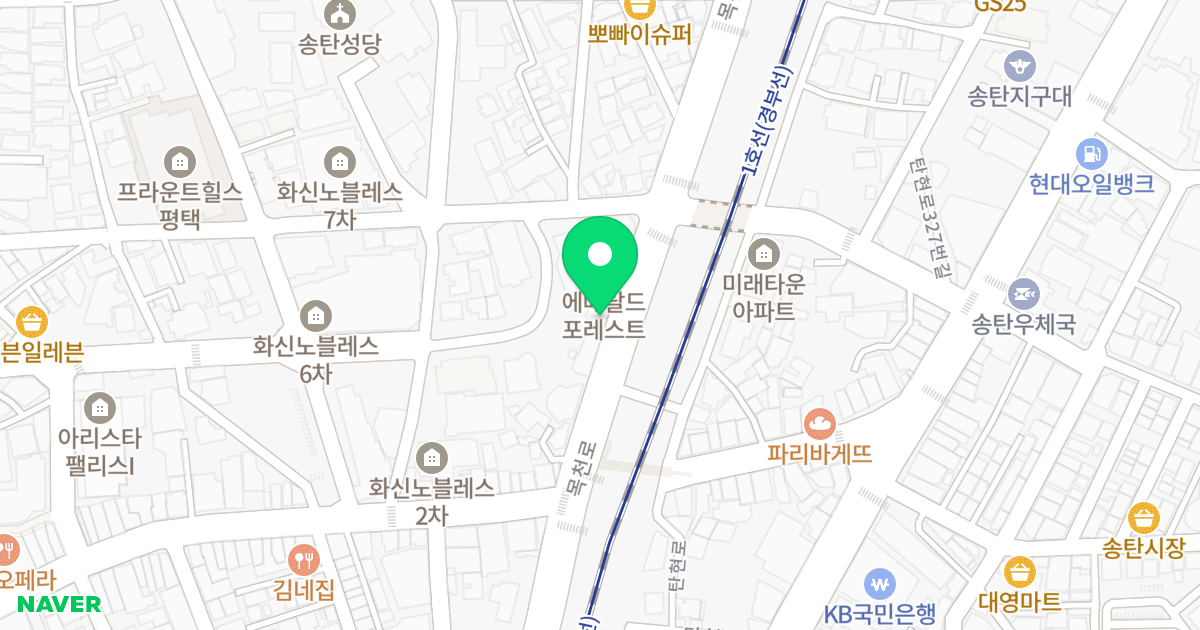 1동(325-3) 위치 지도 - 경기도 평택시 목천로 7-1