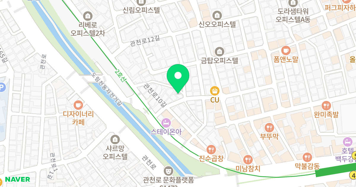 (1463-52) 위치 지도 - 서울특별시 관악구 관천로 70-16