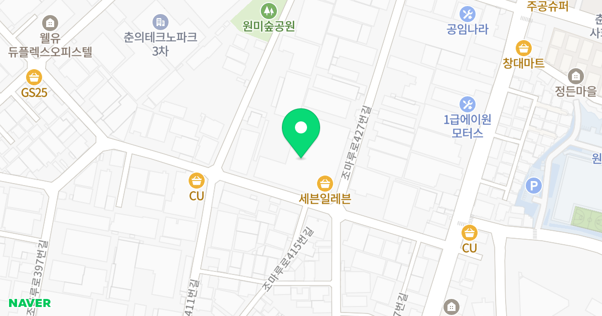 월드메르디앙 라제스티 위치 지도 - 경기도 부천시 원미구 원미로177번길 38