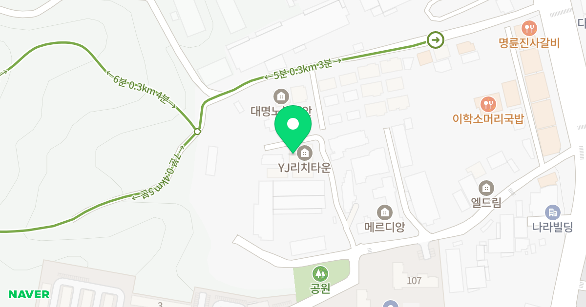 YJ리치타운B동 위치 지도 - 경기도 양주시 평화로1399번길 48-19