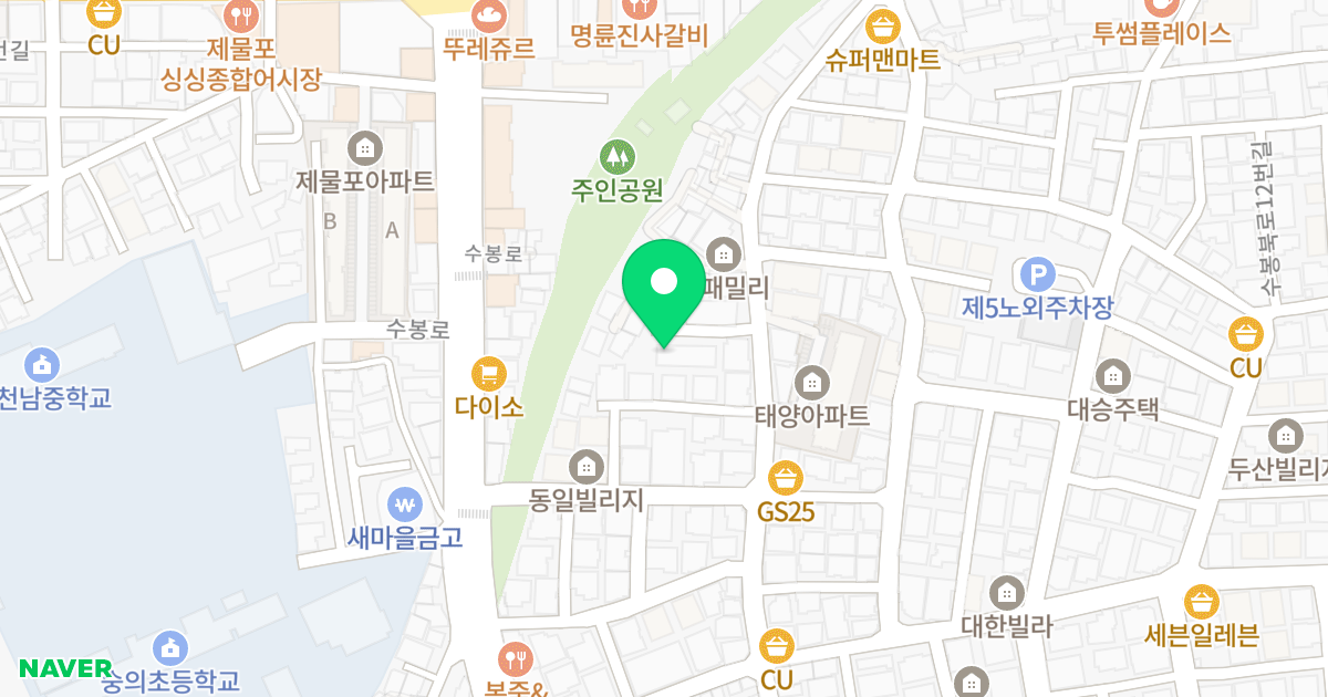 온누리힐하우스 위치 지도 - 인천광역시 미추홀구 경인로142번길 34-11