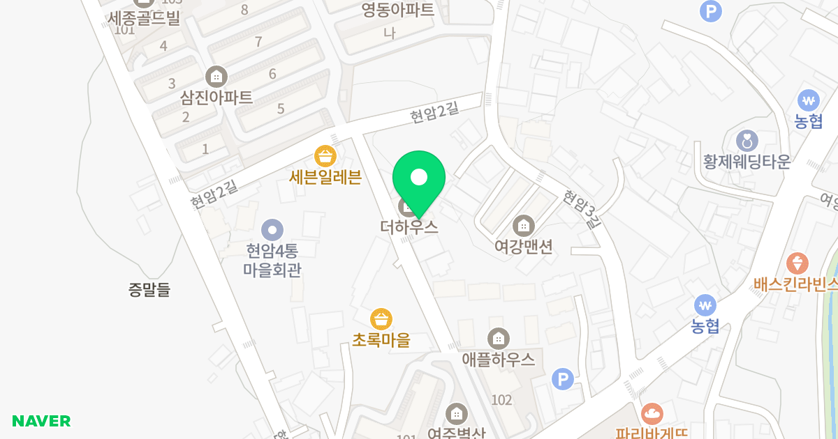 더하우스 위치 지도 - 경기도 여주시