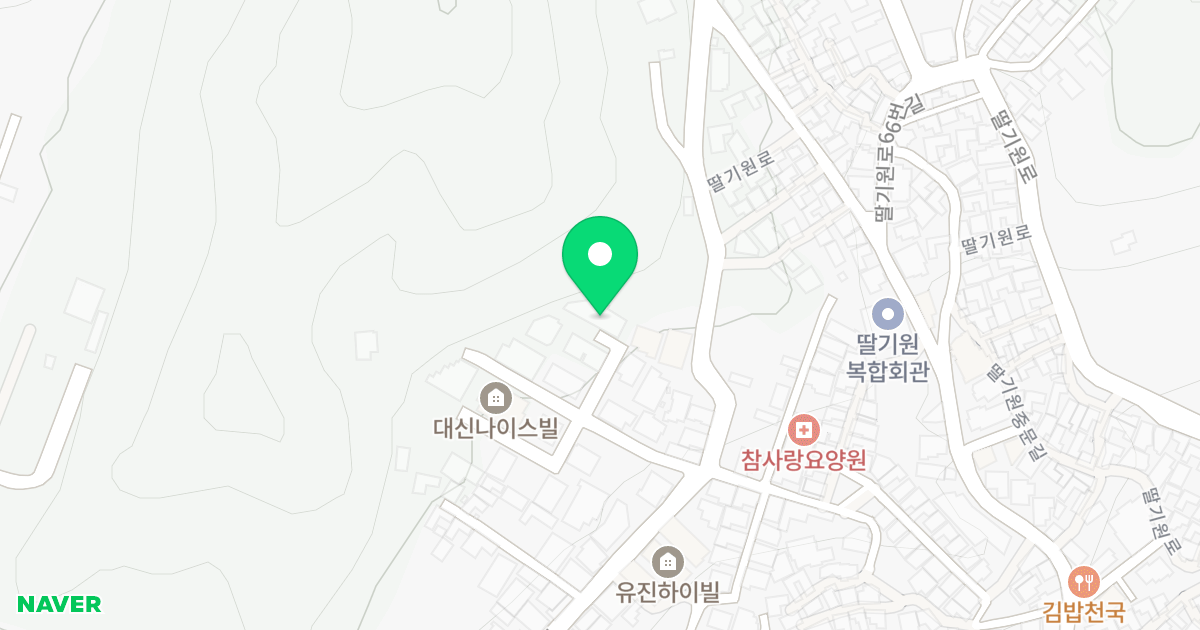 주건축물제1동 위치 지도 - 경기도 구리시 딸기원로 23-18