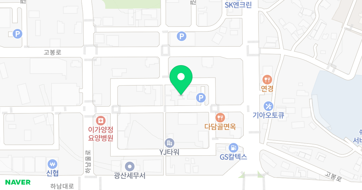 센테니엘수완 위치 지도 - 광주광역시 광산구 하남울로12번상길 16