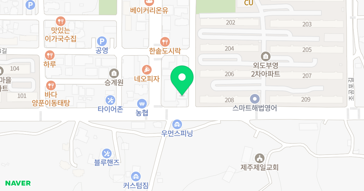 (645-4) 위치 지도 - 제주특별자치도 제주시 우령2길 56