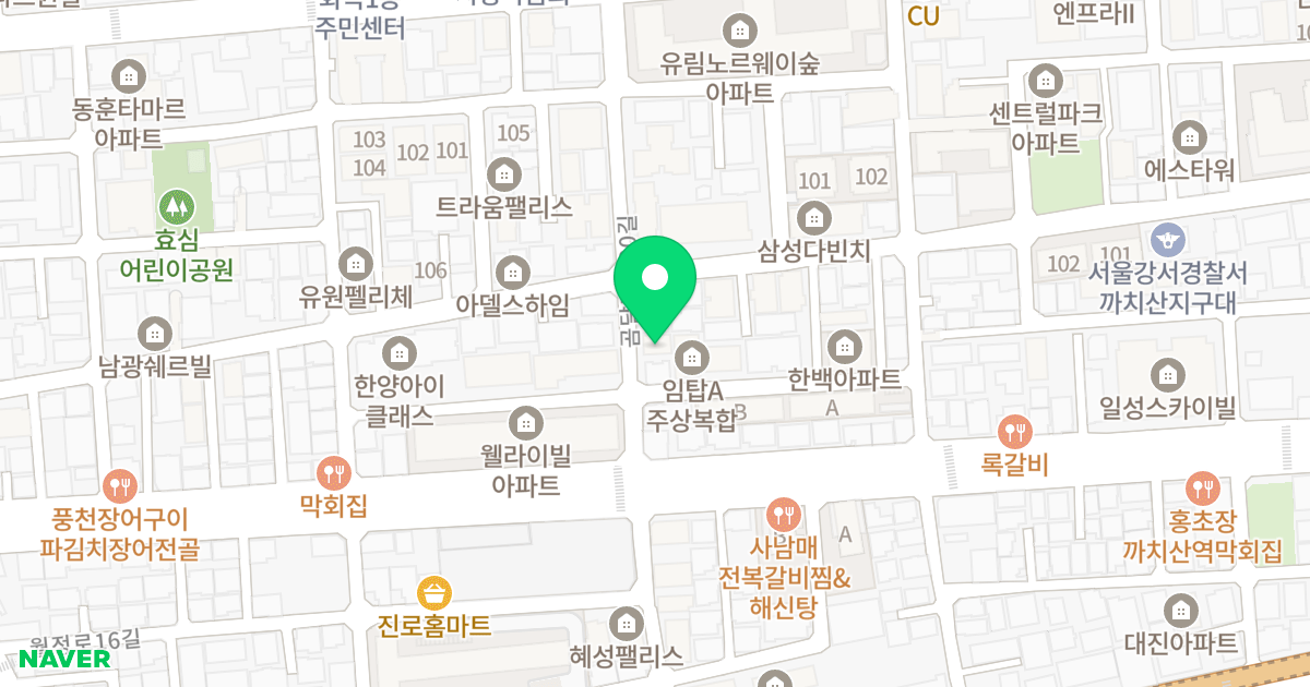 (915-33) 위치 지도 - 서울특별시 강서구 곰달래로20길 31