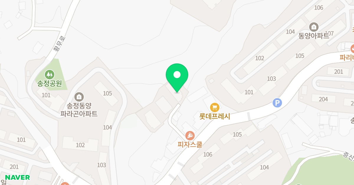 송정더샵퍼스트 위치 지도 - 경기도 이천시 증신로291번길 96