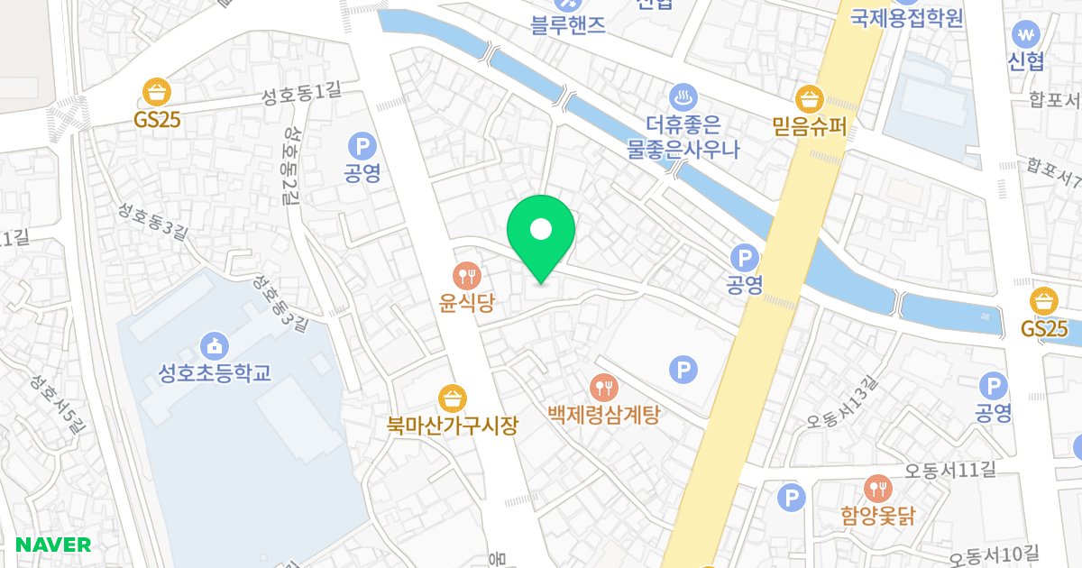 (16-8) 위치 지도 - 경상남도 창원시 마산합포구 오동서16길 23