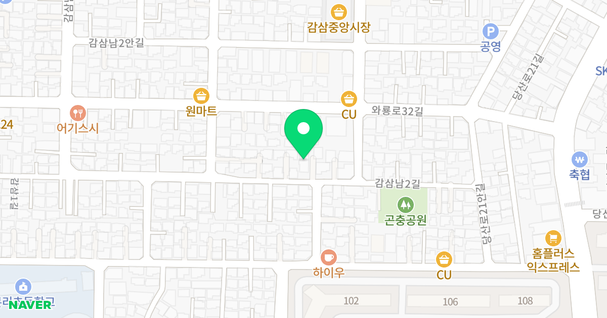(292-5) 위치 지도 - 대구광역시 달서구 감삼남2길 95