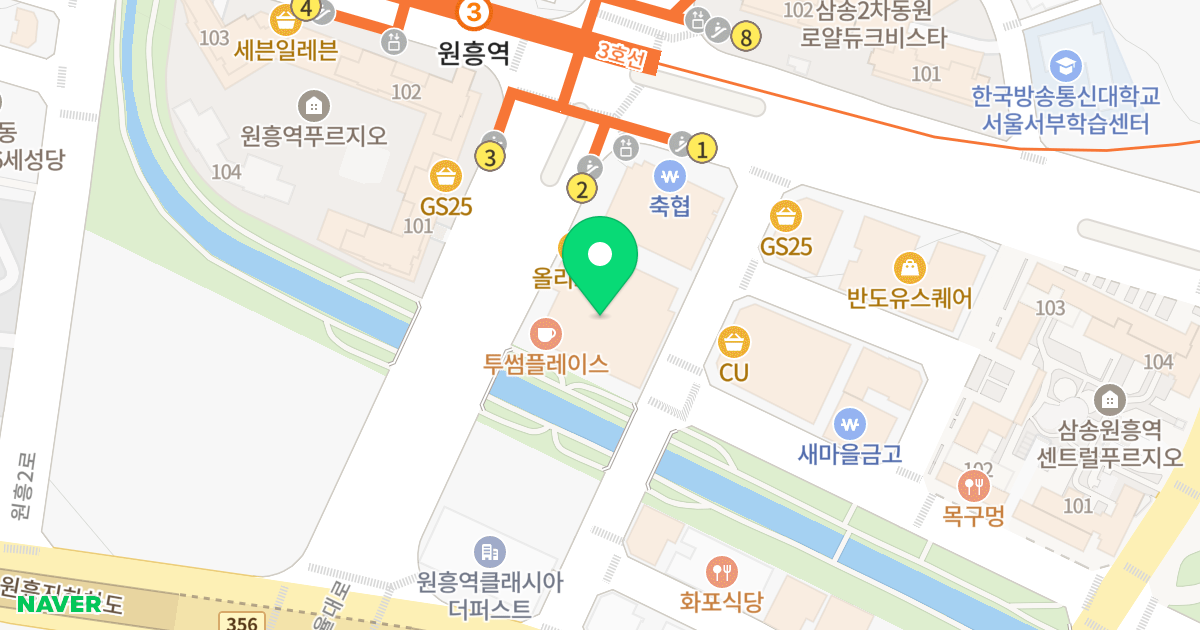 티오피클래식 위치 지도 - 경기도 고양시 덕양구 권율대로 668