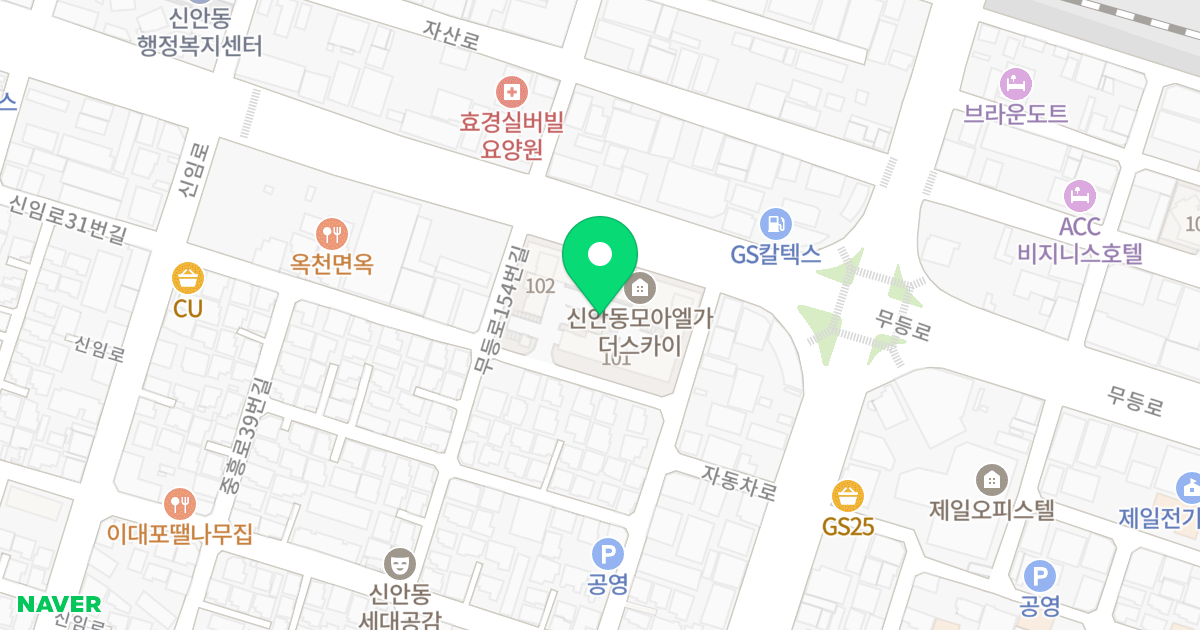 주건축물제1동 위치 지도 - 광주광역시 북구 신임로32번길 35